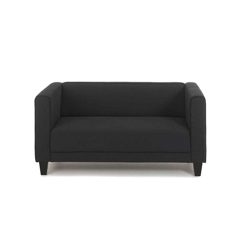 Canapé tissu anthracite - coin lounge