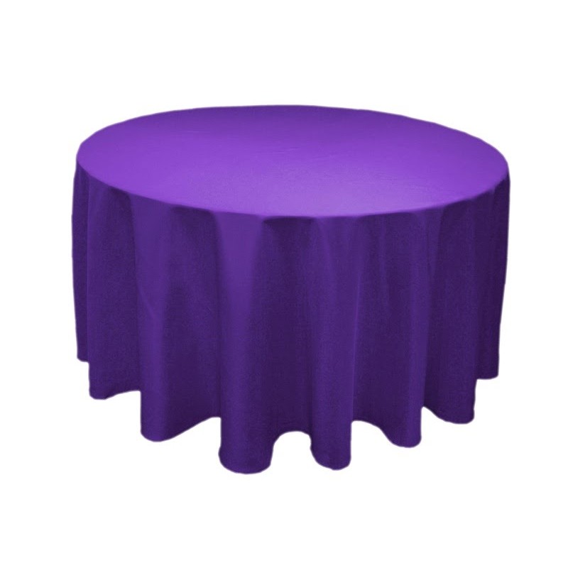 Nappe ronde 270 violet